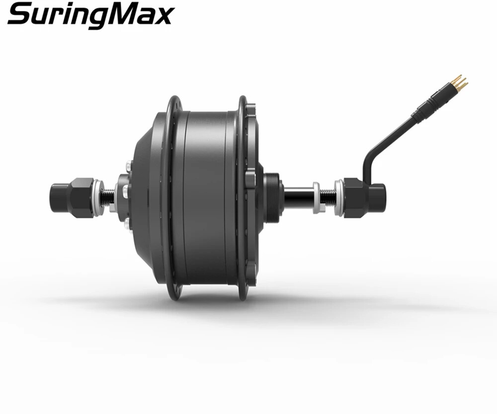 48V 350W 250W Electric Bicycle Brushless Rear Hub Motor Gear 45N.m 135mm Dropout