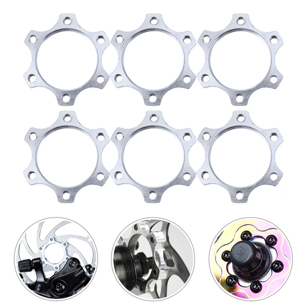 6 Pcs Adapter Center-Lock Hubs 6-Bolt Brake