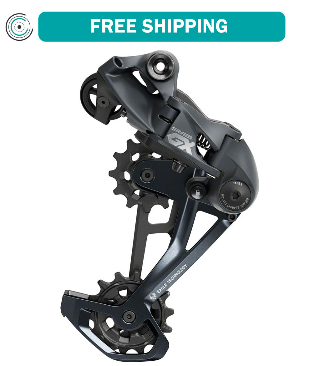 SRAM GX Eagle Rear Derailleur – 12-Speed, Long Cage, 52t Max, Lunar