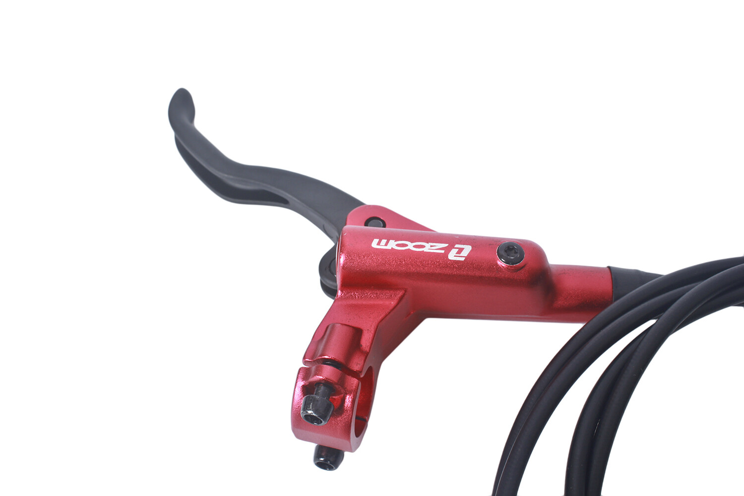 Zoom HB875 Mountain eBike Biking Hydraulic Disc Rotor Brake Set Red Color