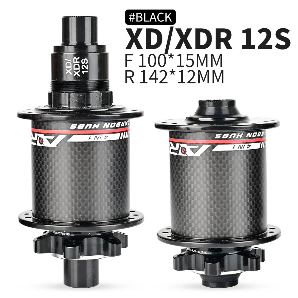 Carbon Fiber Mountain Bike Hubs 4 Sealed Bearing 6 Pawls 114 Click for HG XD MS