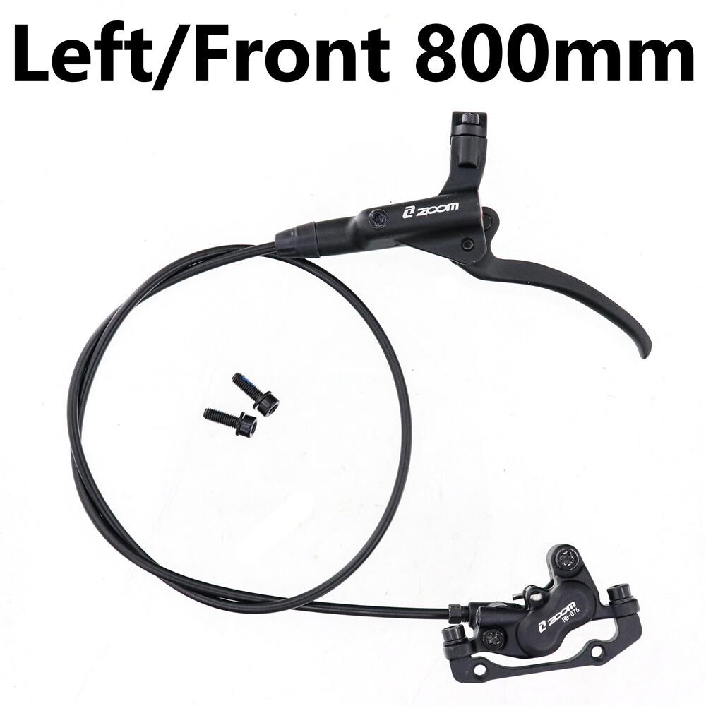 ZOOM HB876 4 Piston Hydraulic Disc Brake Set 850 1500MM MTB Bike Bicycle Red