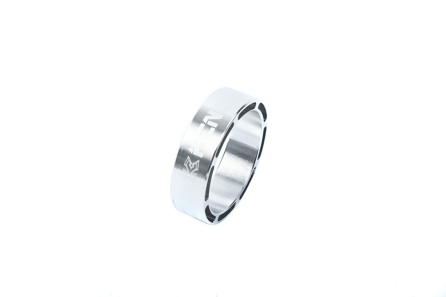 KCNC Hollow-Design Cycle Bike Lightweight Headset Spacers 10MM Height Silver