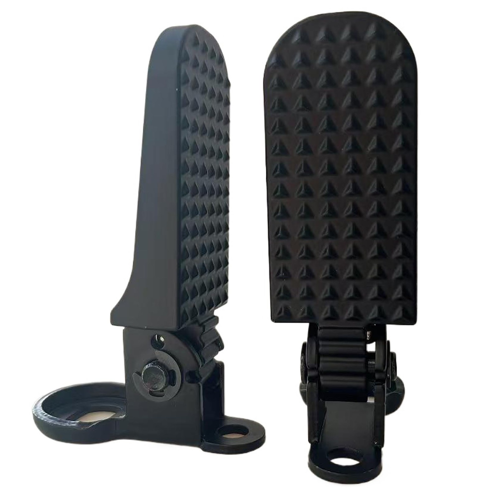Tailcle Folding Bike Foot Pegs, 1 Pair Foldable Bicycle Pedals
