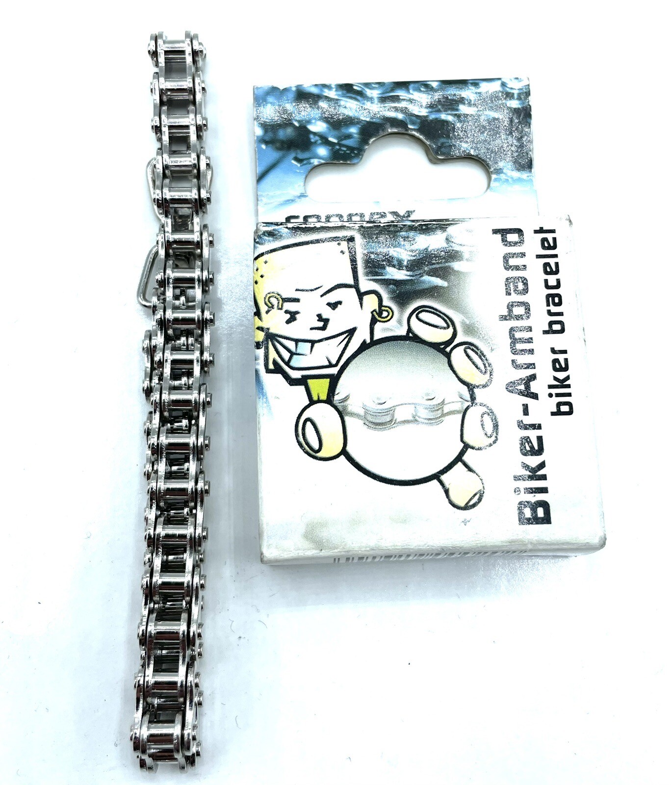 Connex Nickel Bicycle Chain Bracelet NOS Size L Germany