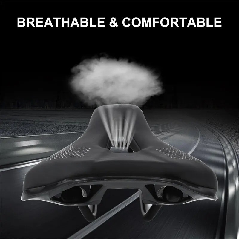 WEST BIKING Ultralight Mountain Bicycle Saddle MTB Short Nose Road Bike Seat PU
