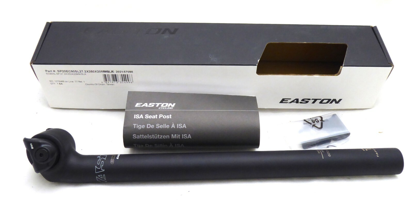 Easton EC90 SL Carbon Seatpost, 27.2mm, 350mm, Offset 20