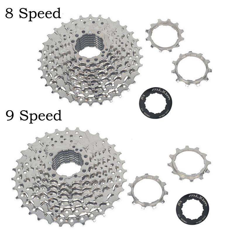 8 9 10 Speed Freewheel Cassette Sprocket Steel MTB Bicycle Multicolor