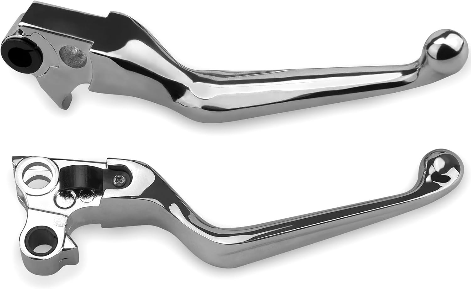 Chrome Silver Brake Clutch Lever Hand Levers Compatible with Harley Sportster