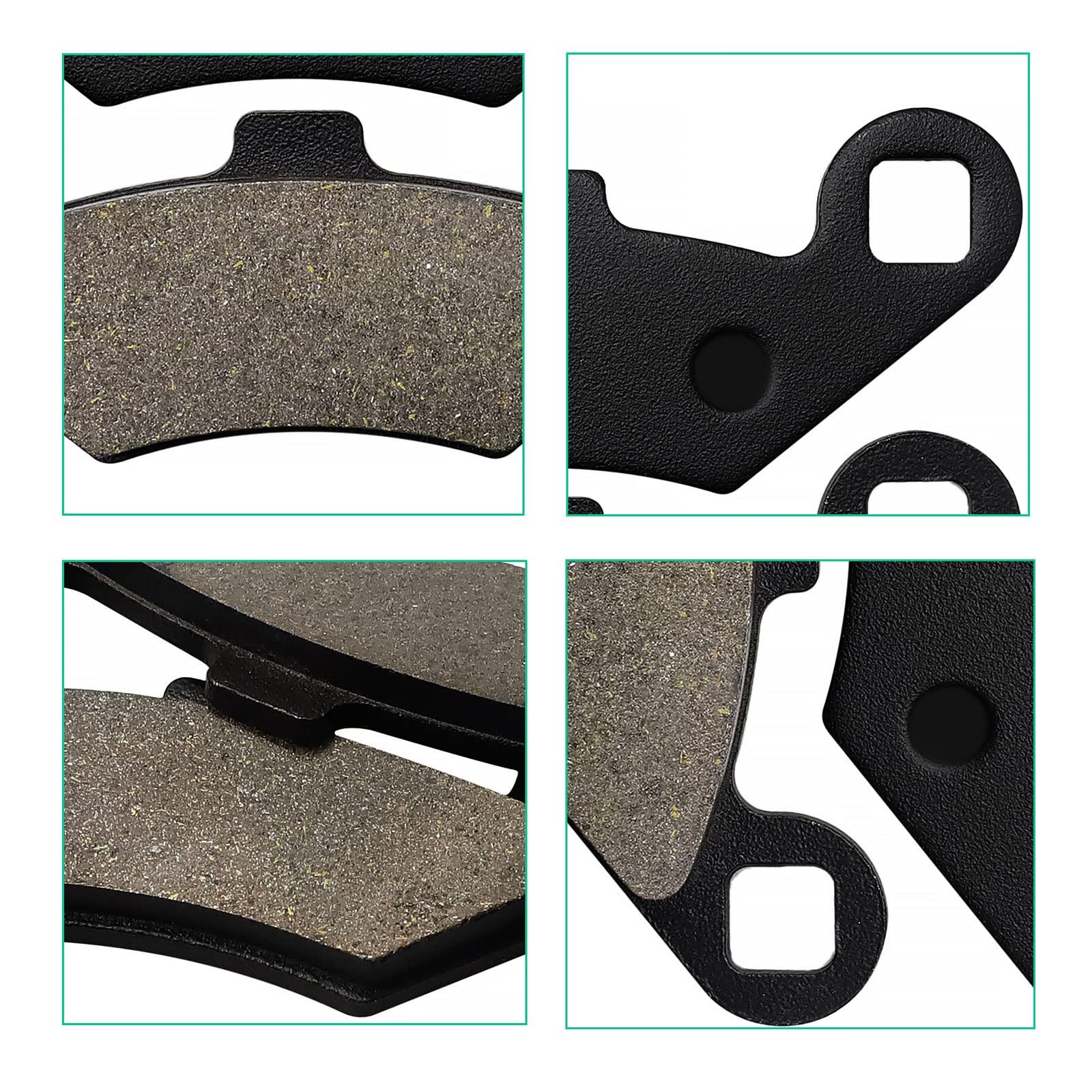 Kabing Front Rear Brake Pads for Polaris Sportsman 450 500 700 800 4×4…