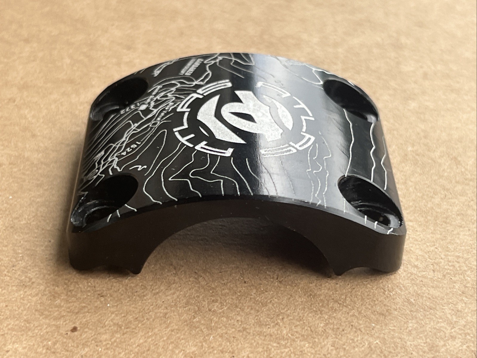 Race Face Atlas 31.8mm Black Face Plate – Face Plate Only / No Bolts