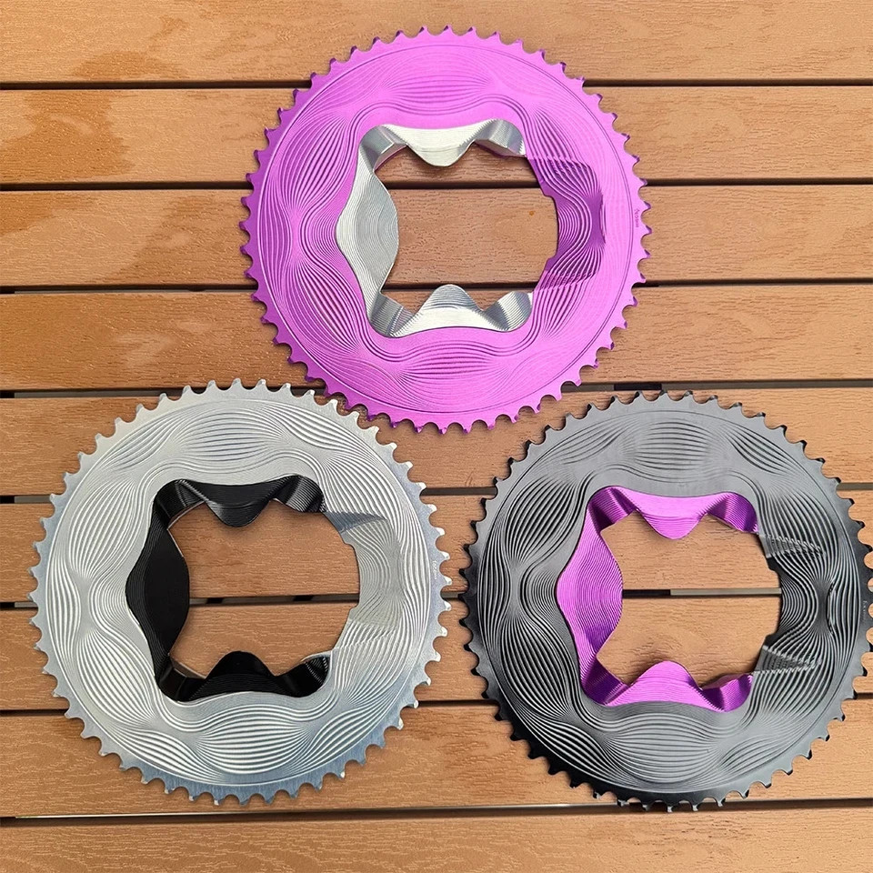 2×12 Speed Road Bike Chainring Set 110 BCD for Shimano R9200 R8100 R7100