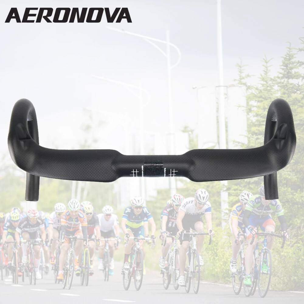 Carbon Fiber Road Bike Handlebar 31.8 Bicycle Racing Drop Bar 400/420/440mm