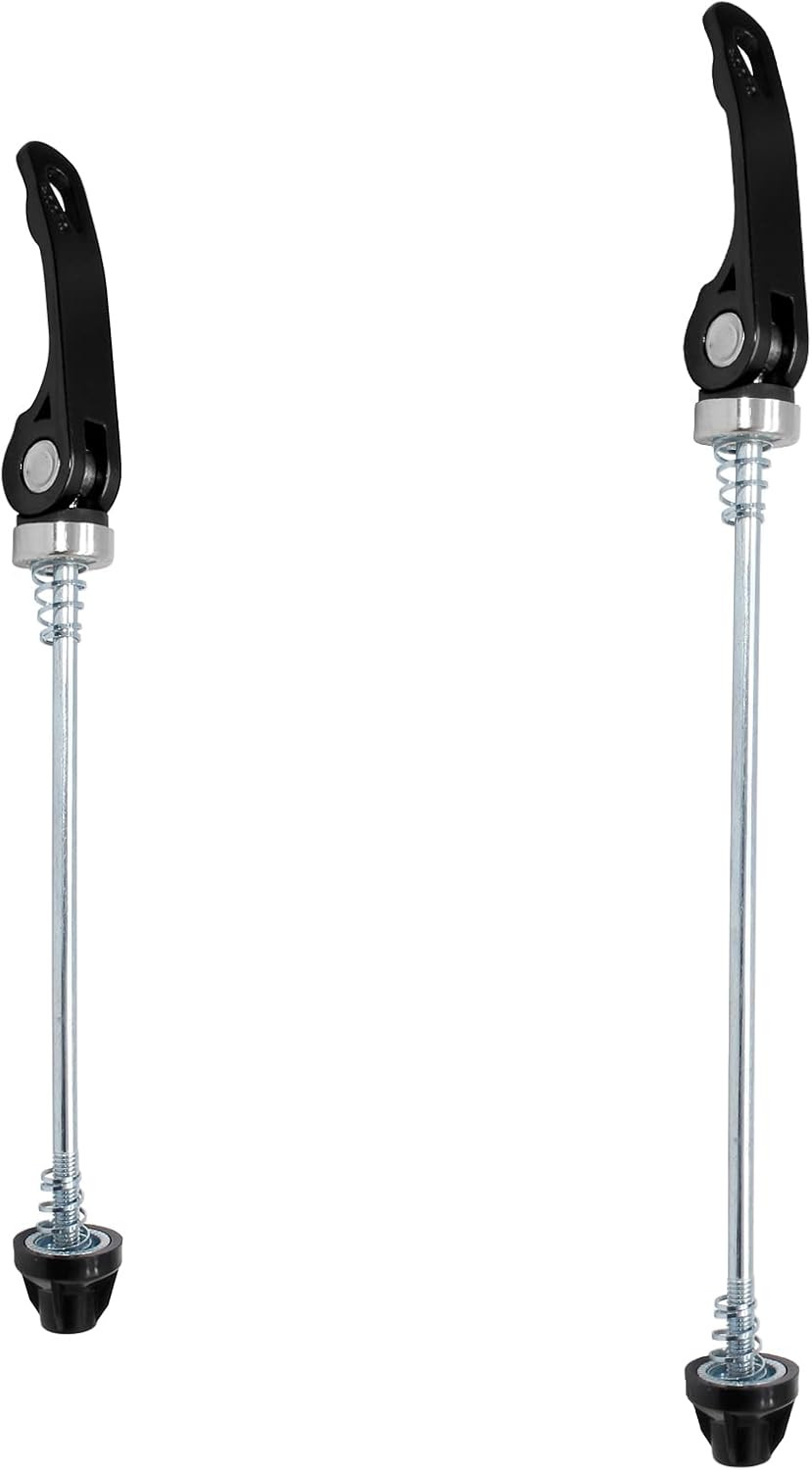 1Pair Quick Release Bicycle Hubs Bike Wheel Hub Front and Rear Skewers Clip Kit