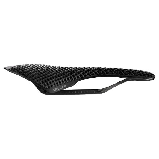 Selle Italia SLR 3D Carbon, L3, Carbon Rails, 3D Printed, Black