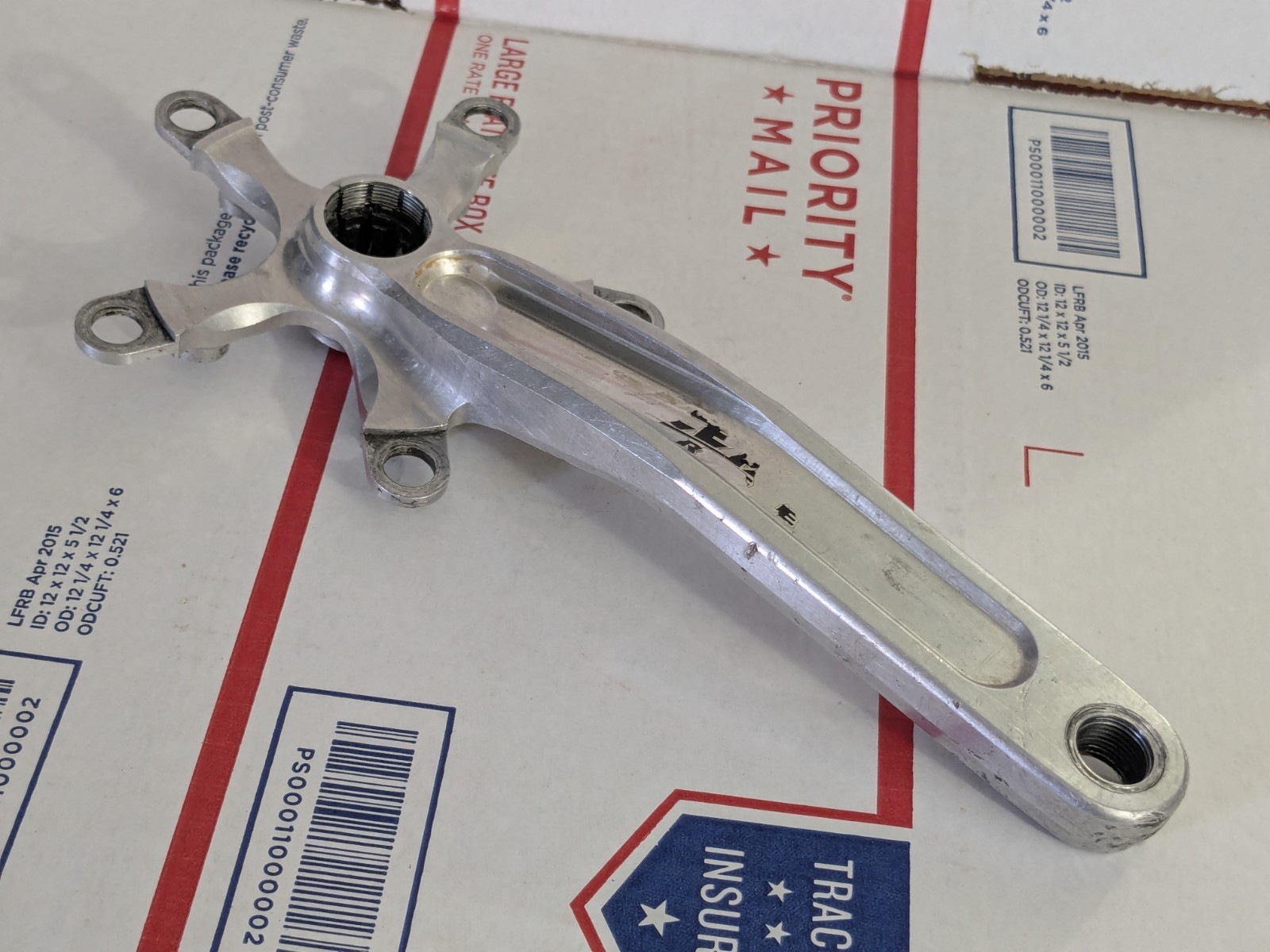 Race Face Turbine LP Crank Arm 74/110 180mm ISIS Singlespeed Mountain Bike BMX