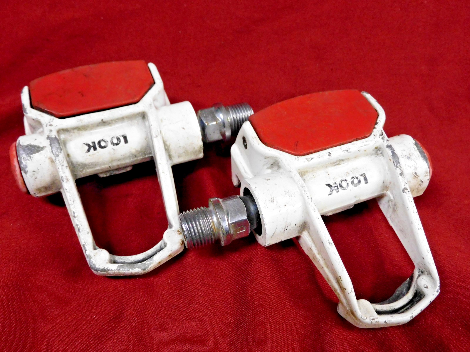 Retro Vintage Look PP76 Left & Right Clipless Pedals 9/16 x 20 no Cleats