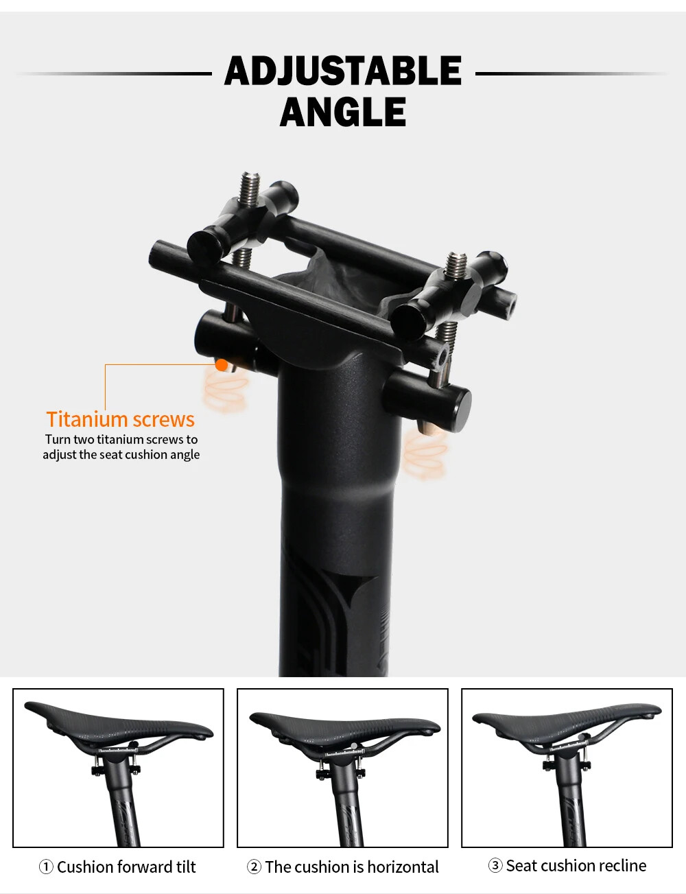 Carbon Seatpost Offset 0mm Mtb Retractable Canoe 27.2/30.8/31.6mm Seat Post