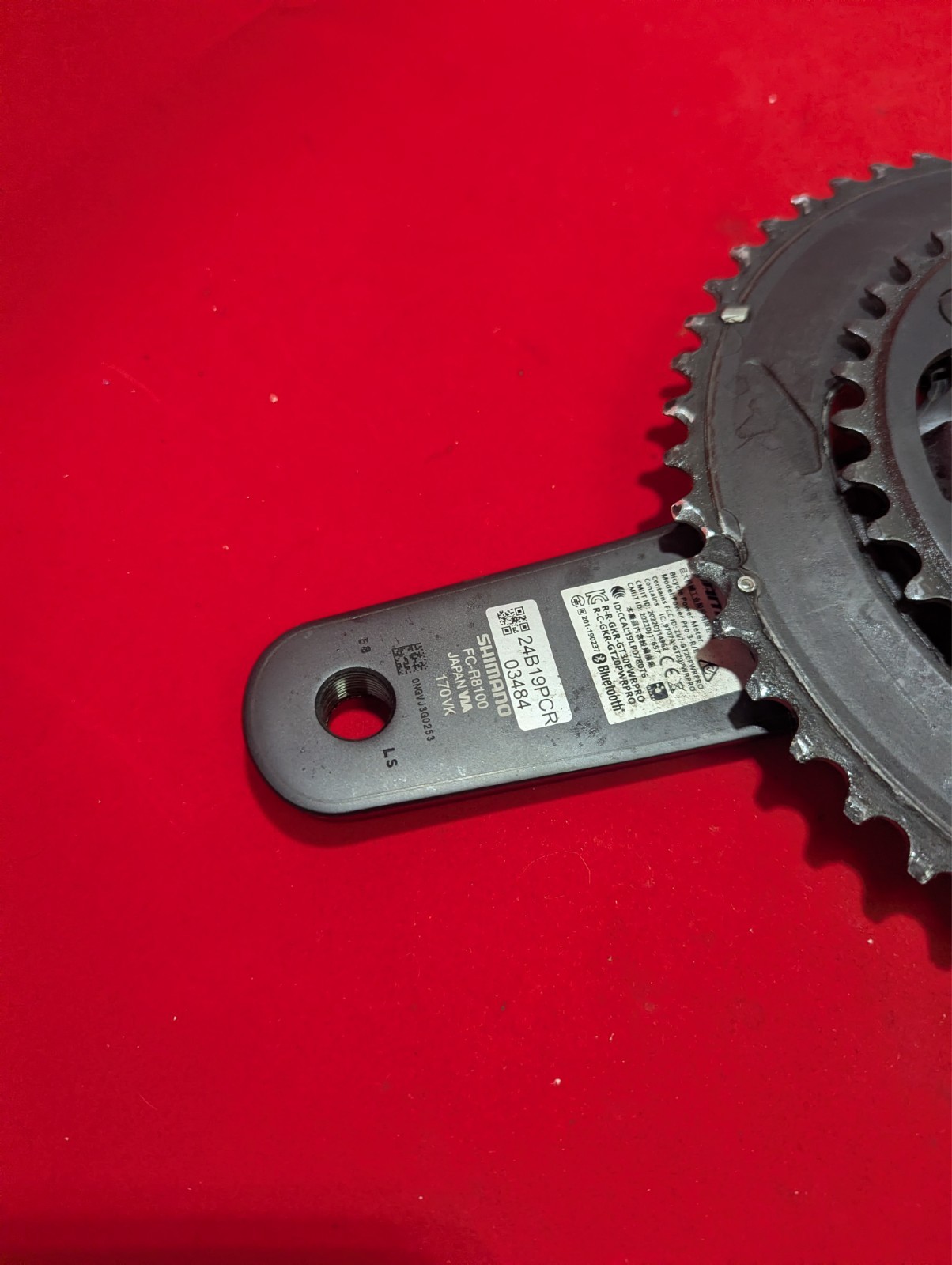 Shimano Ultegra FC-R8100 Giant PM 170mm 52/36t 12-Speed Power Meter Crankset