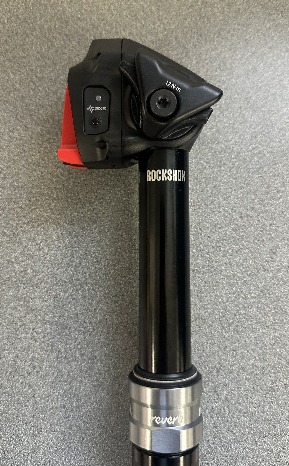 RockShox Reverb AXS Dropper Seatpost – 31.6mm x 100mm, 340 Length, Black, A1 *OE