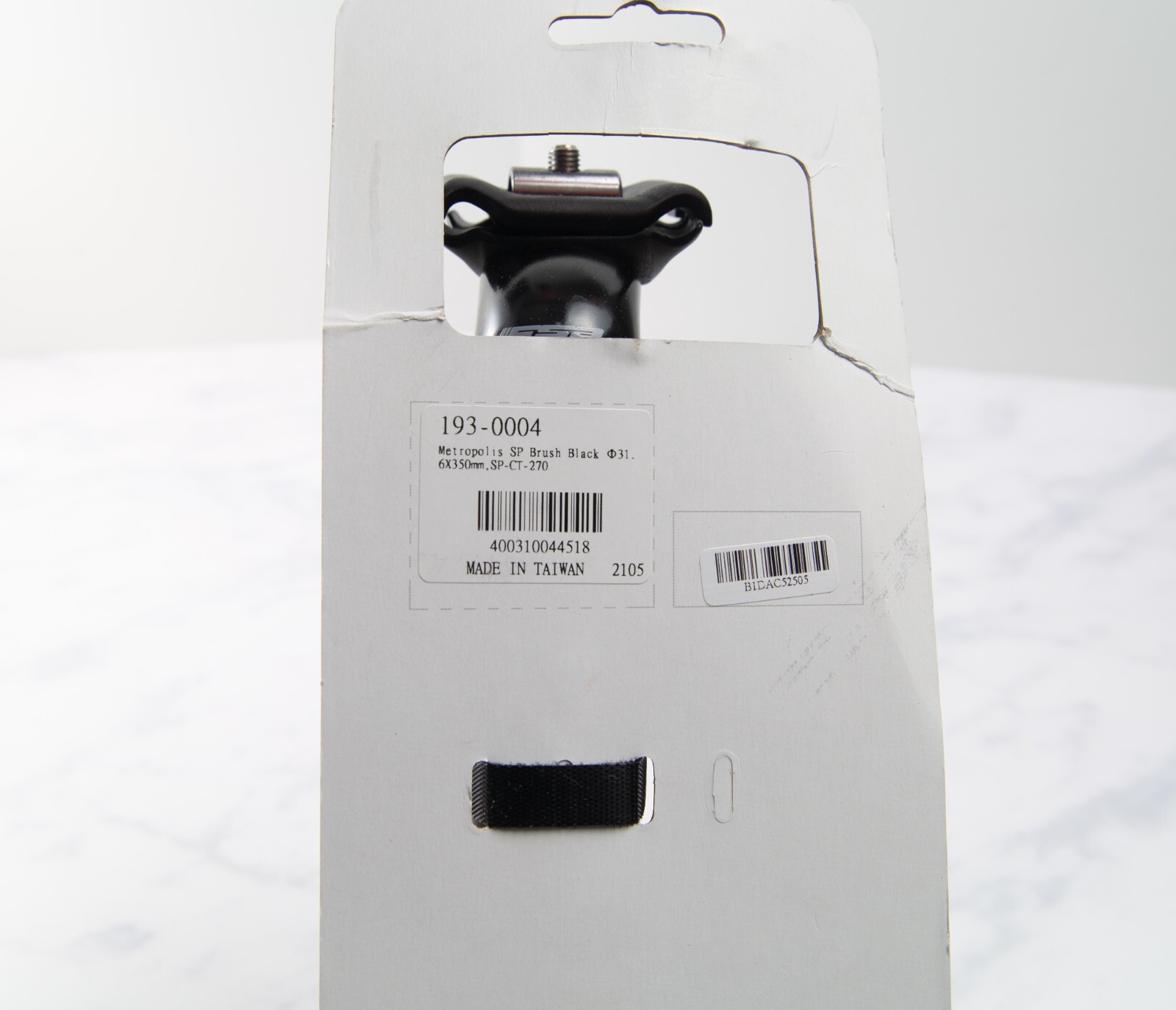 FSA Metropolis Metropolis Post 31.6 X 350 Black Seatpost