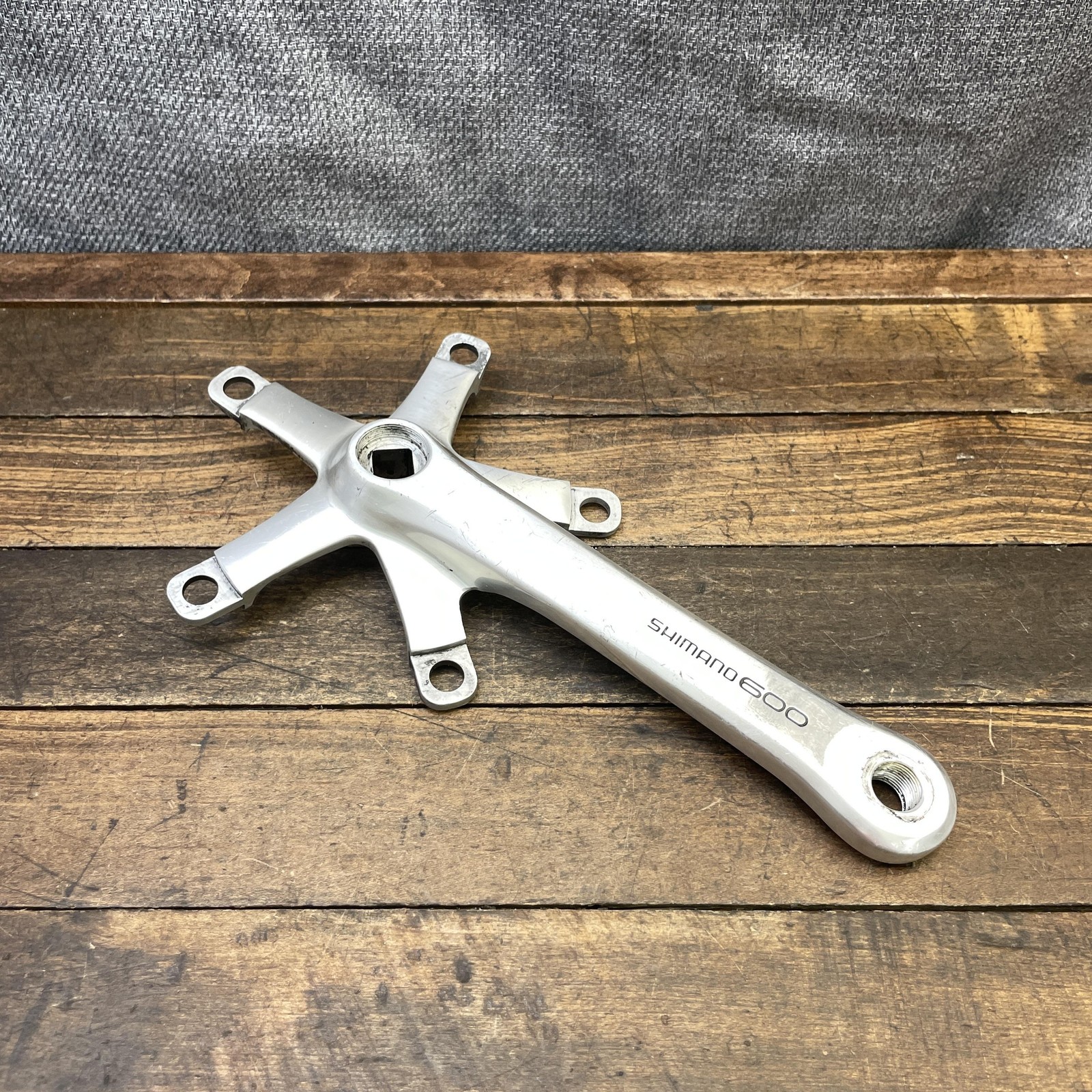 Vintage Shimano 600 FC-6207 Crank Arm RIGHT 170mm 130 BCD Road Japan Square