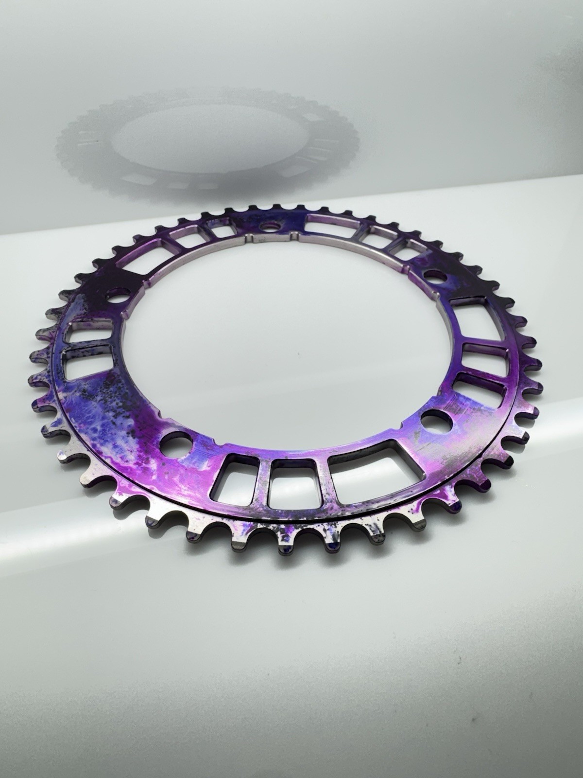 AARN x Retrogression / 144BCD 47T limited run edition 44RN track pista chainring