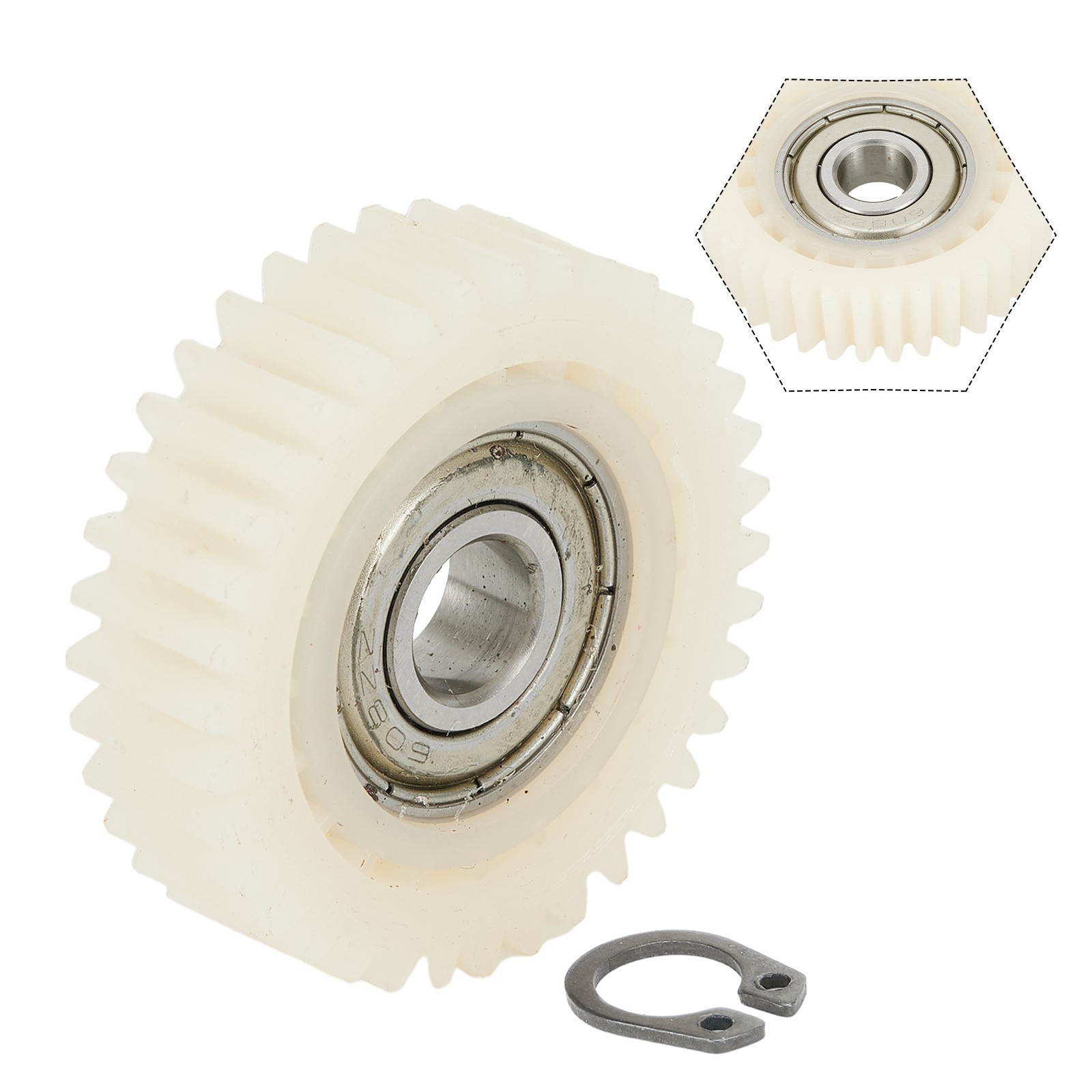 Planetary Gear Nylon Stainless Steel Wheel Hub With 608 Bearings 1pc New