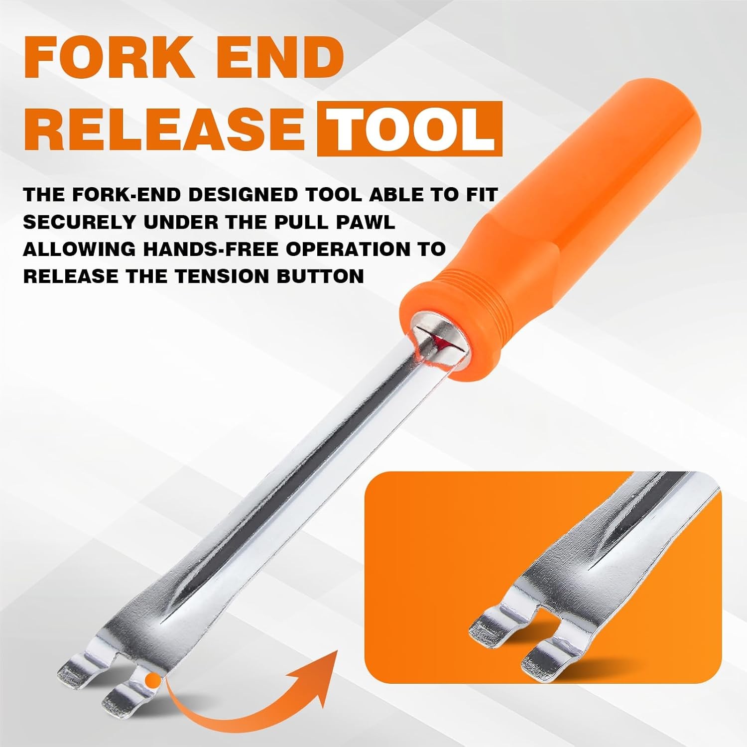 2PCS Automatic Slack Adjuster Tools, 5/16» Double Square Ratcheting Wrench &