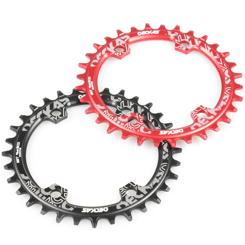 DECKAS Coroa BCD 96 Asymmetrical 36T 34T Narrow Wide 96BCD Bike Chainring 36 34