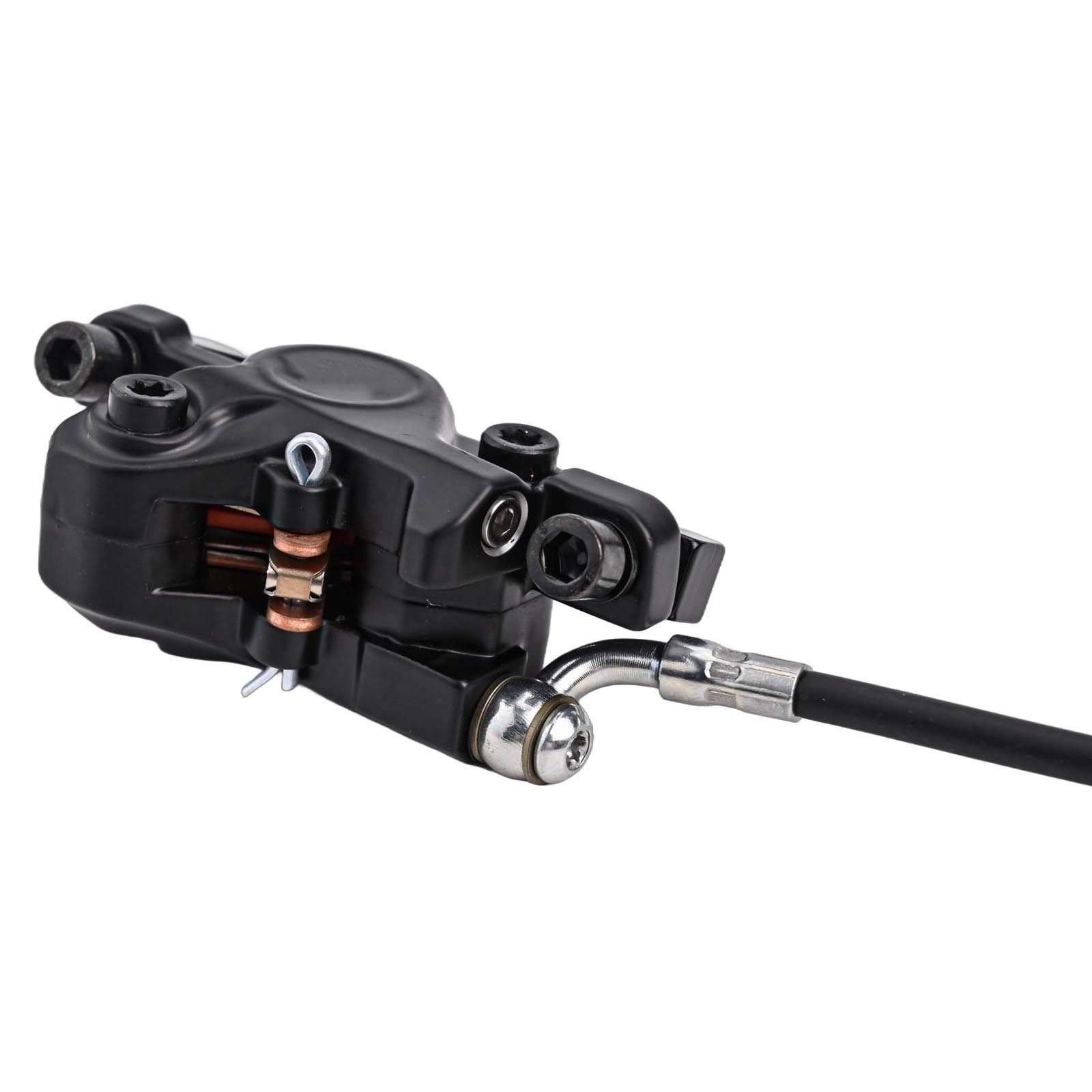 2 Pin Connector Hydraulic Brake Kit for EBike with Front 850mm Rear 1600mm