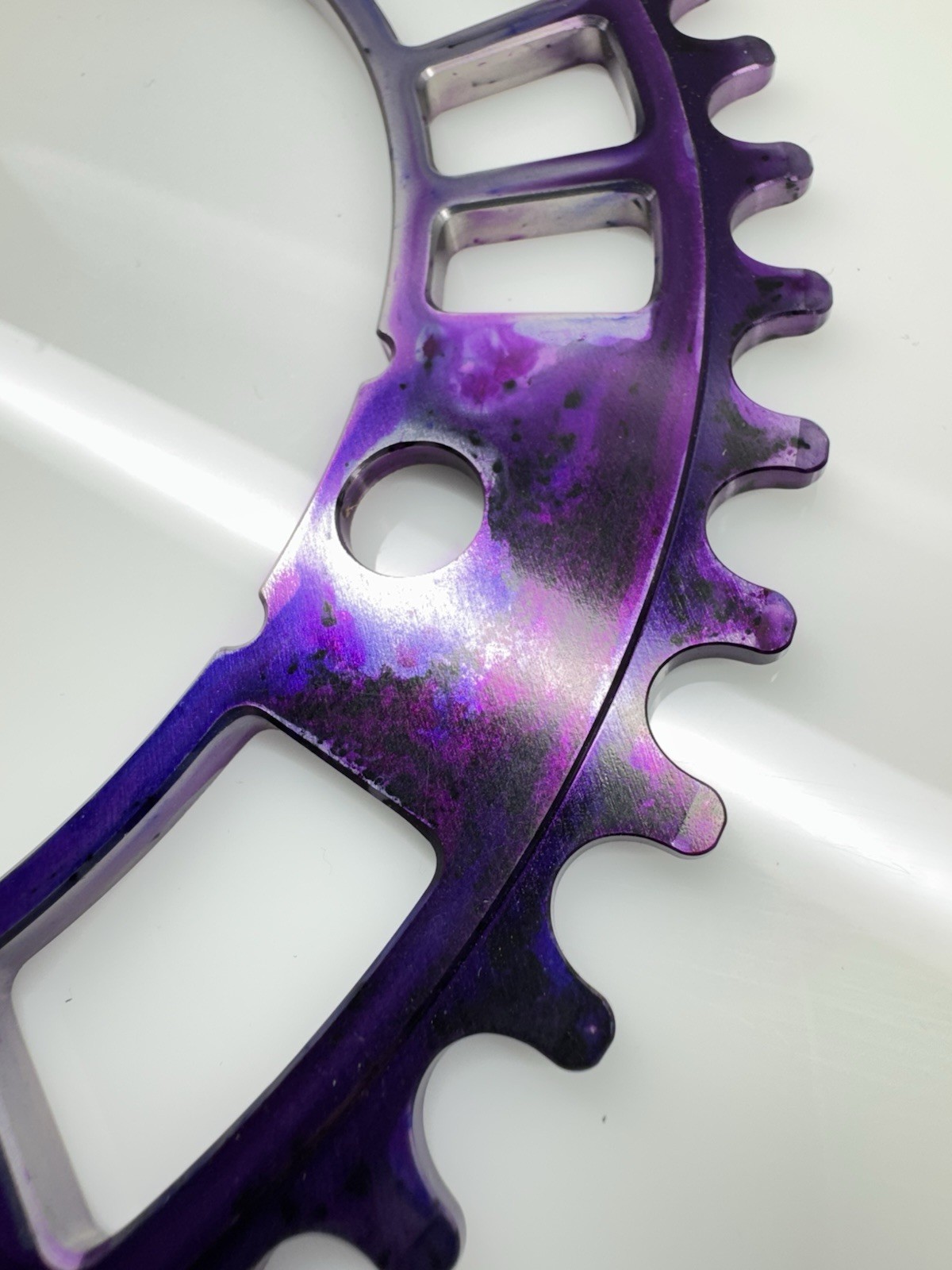 AARN x Retrogression / 144BCD 47T limited run edition 44RN track pista chainring