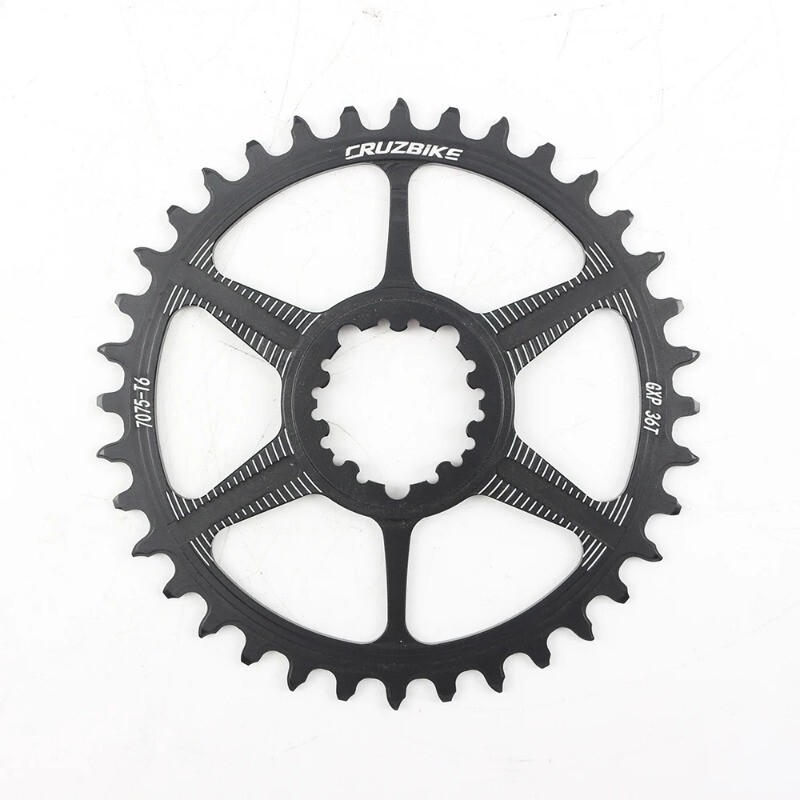 Mountain Bike Round Chainring 32T/34T/36T/38T Crown Bicycle Single Chainwheel