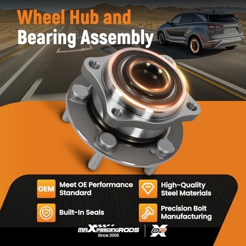 maXpeedingrods Front Wheel Bearing and Hub Assembly for Hyundai Nexo 513374