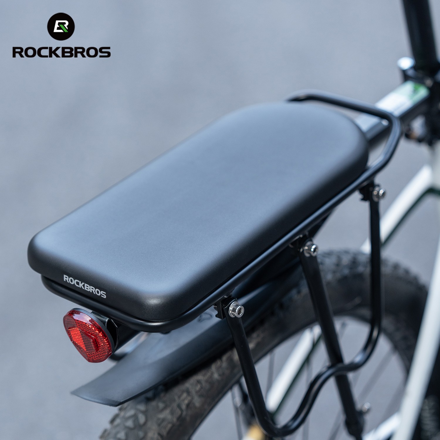 ROCKBROS Bicycle Manned Cushion,Bike Rear Seat Bicycle Saddle Comfort Long Pad
