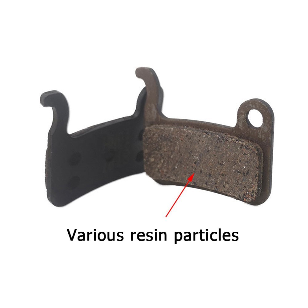 For HB-875/M595/M585/M535 Bike Brake Pads Stainless steel+resin Useful New