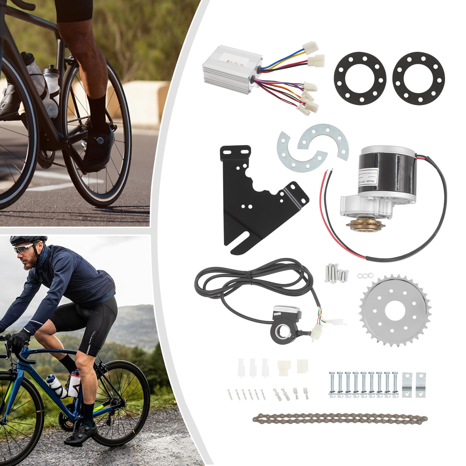 24V 350W Electric Bike Conversion Kit, Motor Electric Bike Conversion Set
