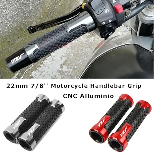 Universal 7/8″ 22mm Motorcycle Handlebar Grip for YZF R1 R6 R125 R6S R25 R3