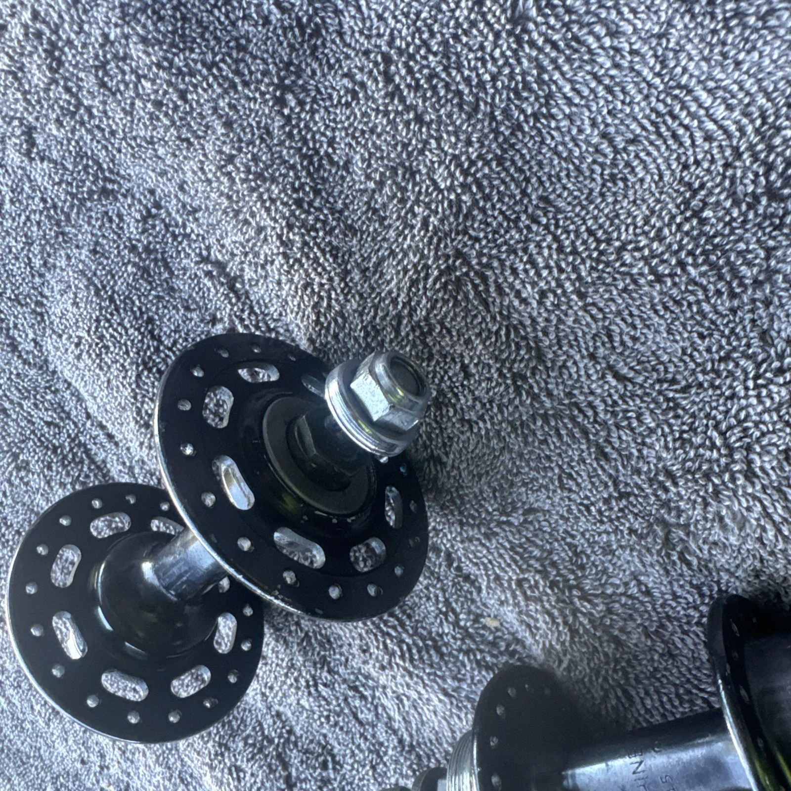 Old School Vintage Sunshine Bmx Hubs 36 Hole Black Fits Gt Haro Hutch Redline Se