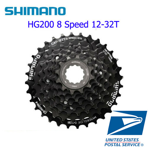 Shimano Tourney TX CS-HG200 8-Speed 12-32T HYPERGLIDE Cassette Sprocket MTB