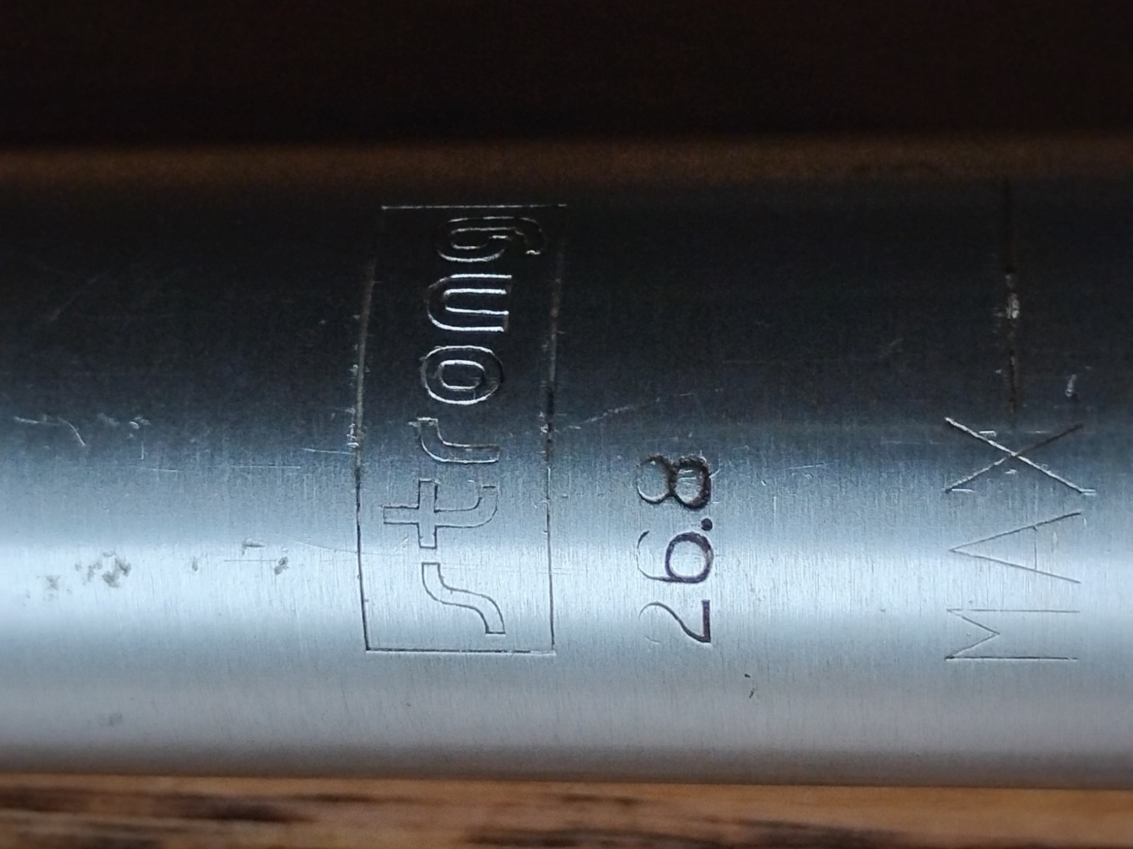 Vintage 1980’s STRONG Seatpost 26.8mm, 200mm, Made in Japan