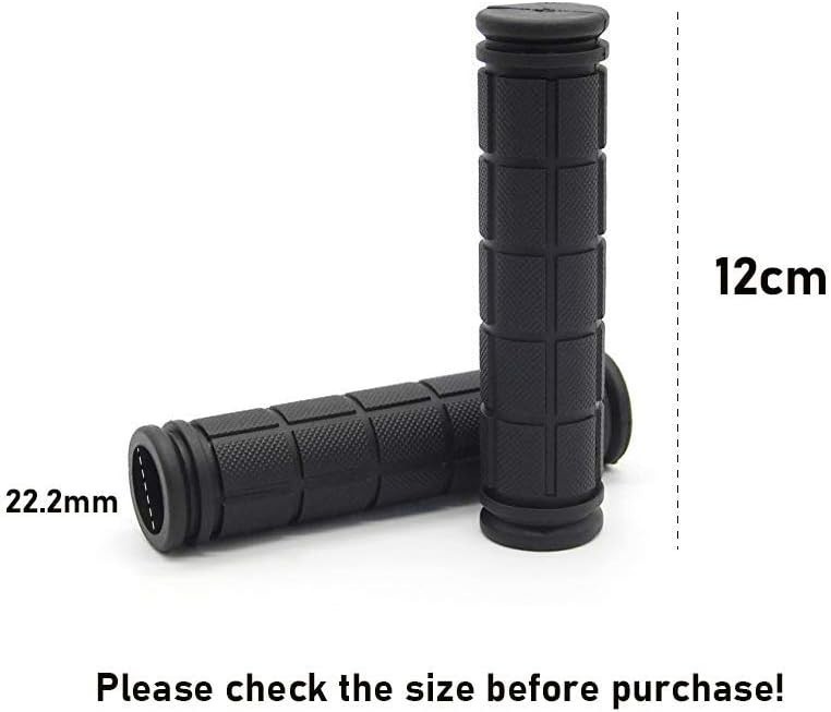 Colorful 4.7″ Rubber Handle Grips for Kids’ Bikes – Easy Install & Anti-Slip