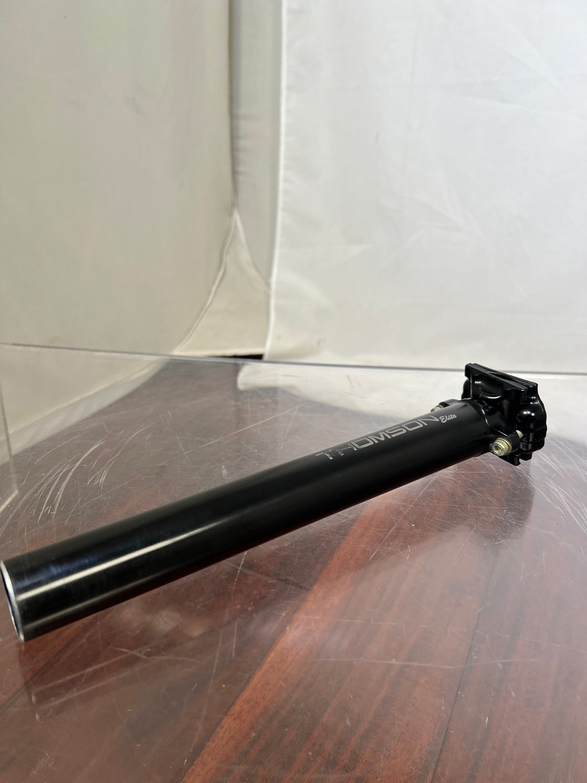 Thomson Elite 0 Setback Seatpost 30.9mm x 260mm (Cut) Black Made In USA