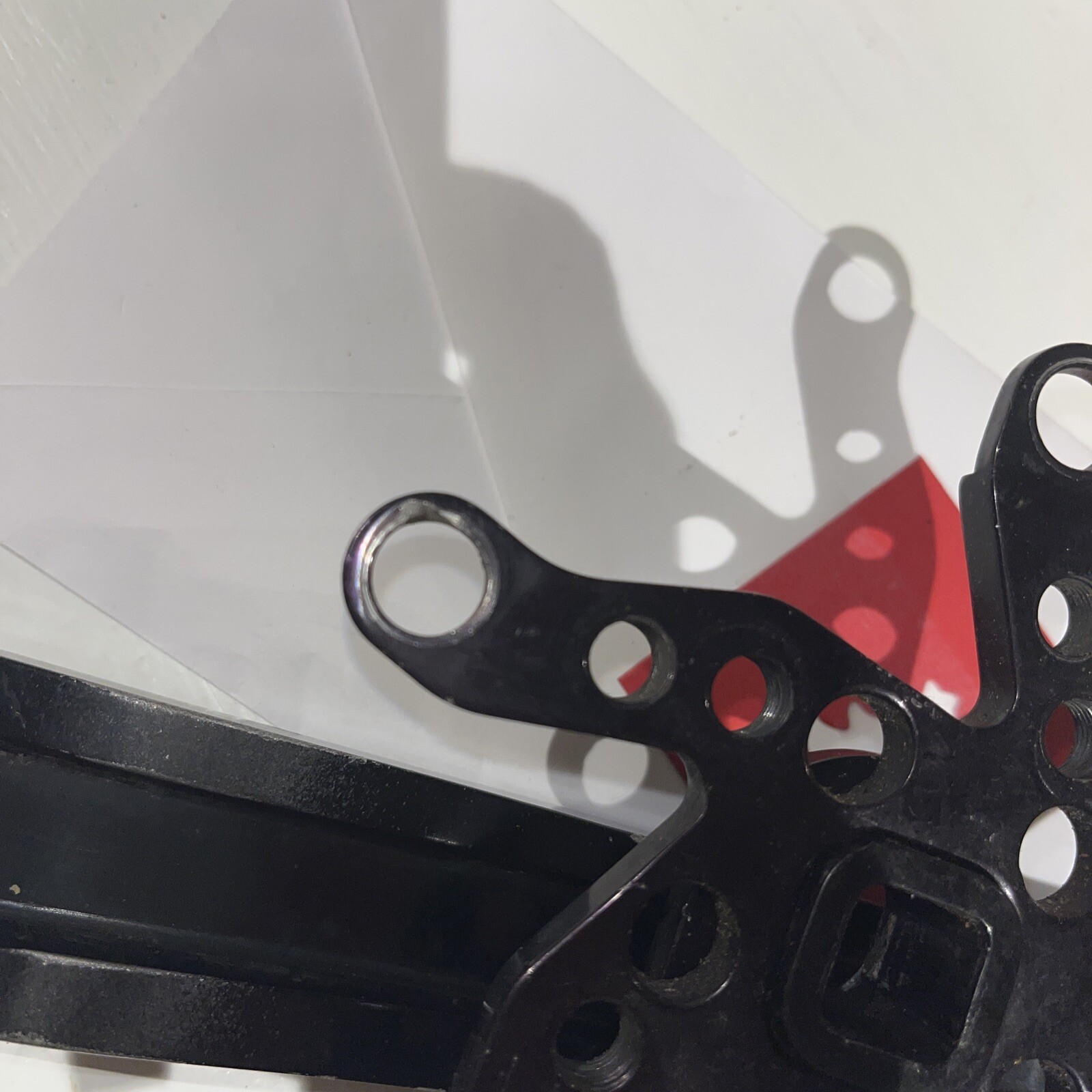 VINTAGE KOOKA FORGED 175L SQUARE TAPER CRANKSET ARM 110 BCD SPIDER – Black