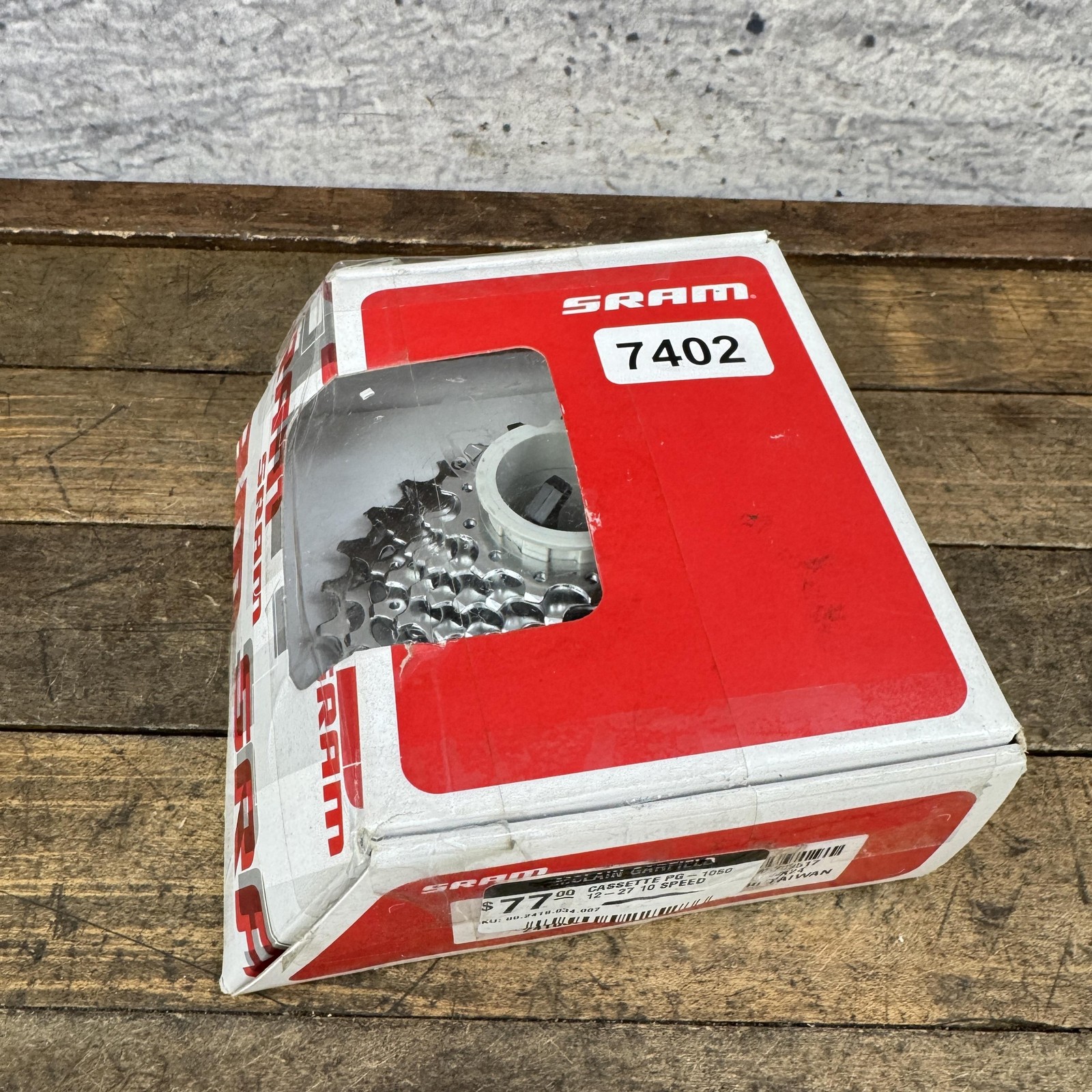 SRAM PG-1050 Cassette 10 Speed 12-27T 27T Silver Shimano Road New Open Box