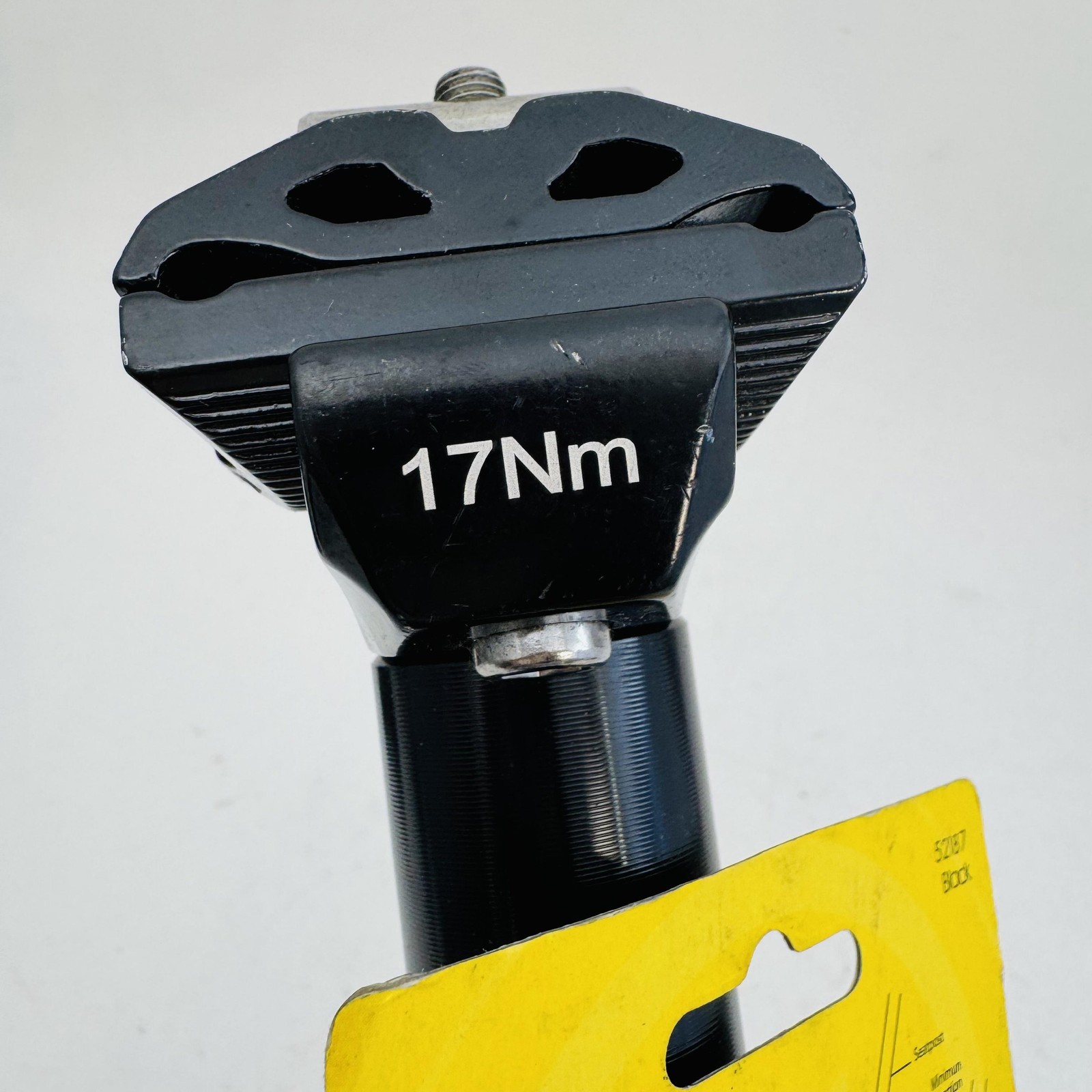 Sunlite 31.8mm Alloy Seatpost 350mm Black Classic Forged Clamp MTB Road Bike A96