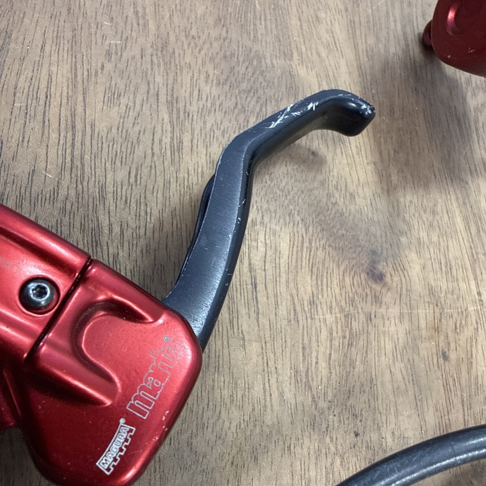 Magura Marta Hydraulic Disc Brakes Calipers Levers Red