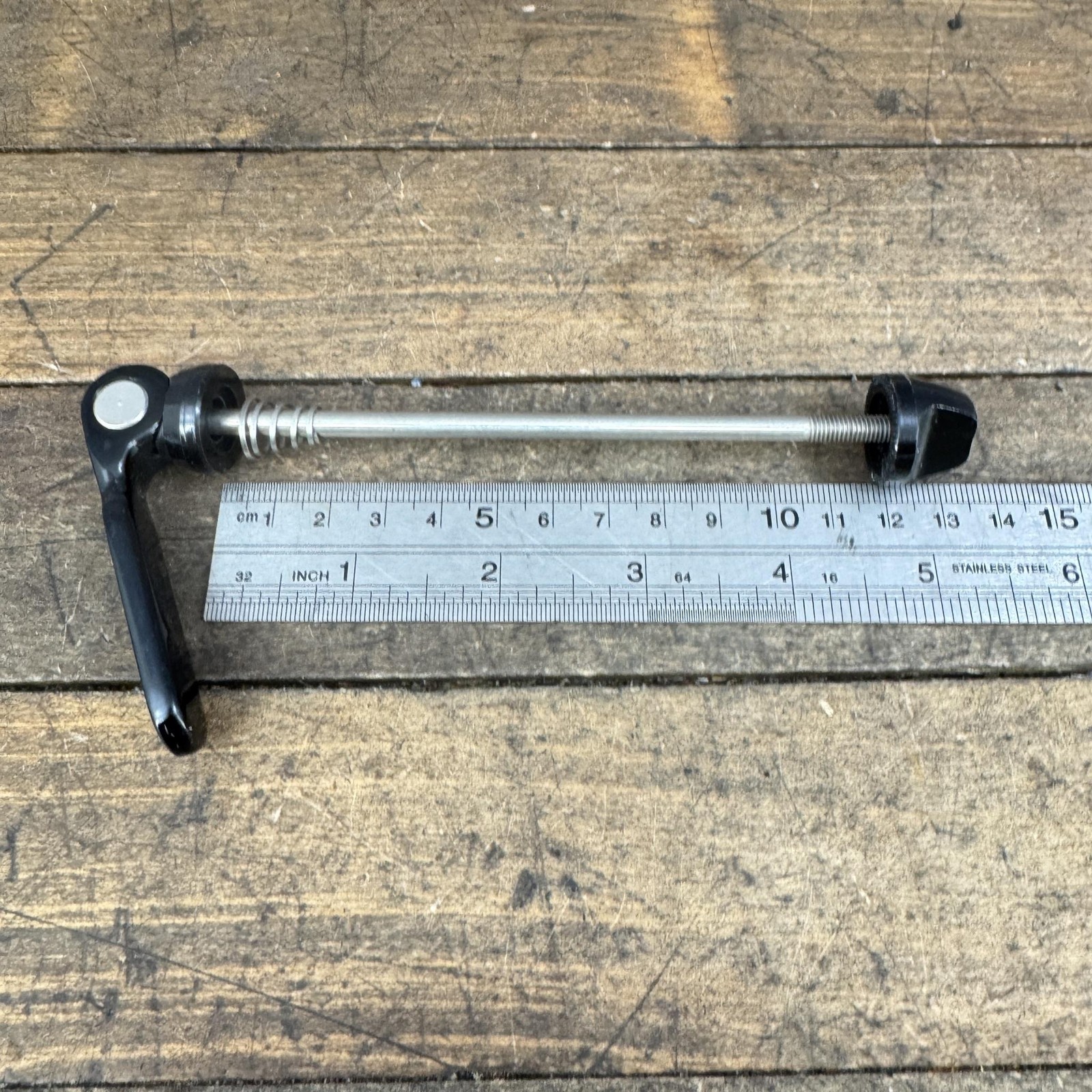 Vintage Ringle Front Wheel Quick Release Skewer 100 Mm Black MTB 50g 90s
