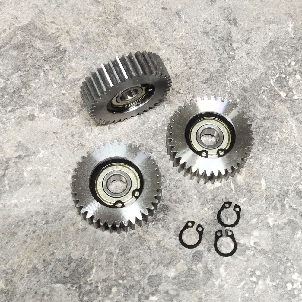 36 Tooth Steel Gear with 608 Bearing for E Bike Motor Replacement Parts