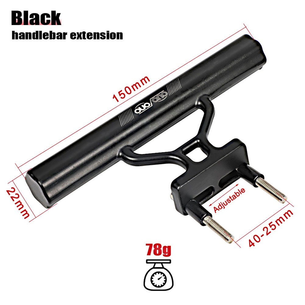 1pcs Brand Brand new Cycling Handlebar Extension Handlebars Black/Gold/Silver